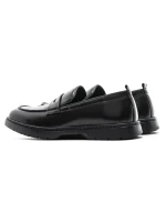 Mocasini Barbati din piele naturala Z24524-2 BLACK | BERLINER