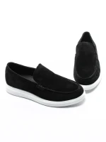 Mocasini Barbati din piele naturala Z17051-33 BLACK | BERLINER