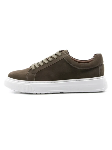 Pantofi Casual Barbati din piele naturala MY002-113 KHAKI | BERLINER