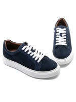 Pantofi Casual Barbati din piele naturala MY002-113 BLUE | BERLINER