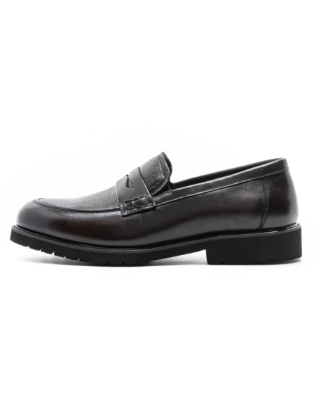 Mocasini Barbati din piele naturala F12042-1 COFFEE | BERLINER