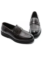 Mocasini Barbati din piele naturala F12042-1 COFFEE | BERLINER
