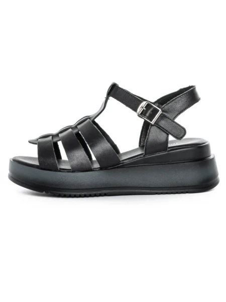 Sandale Dama din piele naturala 20295 BLACK | ADVANCER