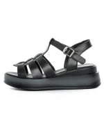 Sandale Dama din piele naturala 20295 BLACK | ADVANCER