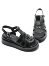 Sandale Dama din piele naturala 20295 BLACK | ADVANCER