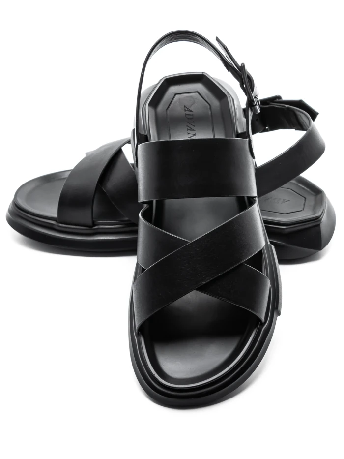 Sandale Barbati 9043-7 Negru » meishop.life