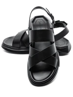 Sandale Barbati 9043-7 Negru » meishop.life
