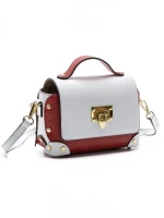 Genti Dama Din Piele Naturala GD32 WHITE-RED | FORSETI