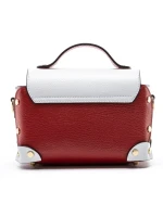Genti Dama Din Piele Naturala GD32 WHITE-RED | FORSETI