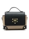 Genti Dama Din Piele Naturala GD32 BLACK-BEIGE | FORSETI