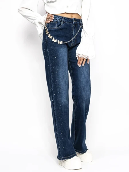 Blugi Dama SR1191-2 ALBASTRU | ETALON
