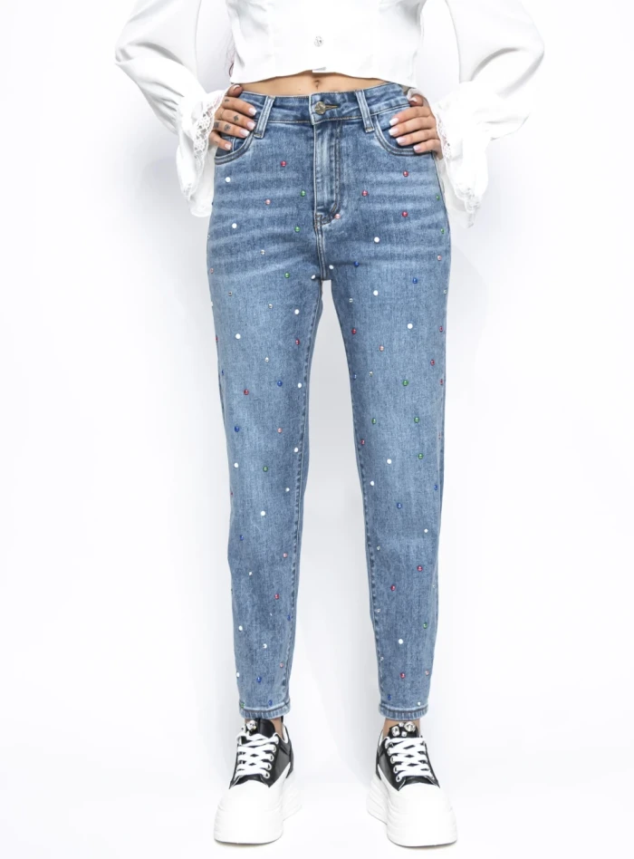 Blugi Dama FR097 ALBASTRU | MINA
