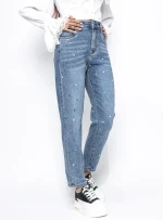 Blugi Dama FR097 ALBASTRU | MINA