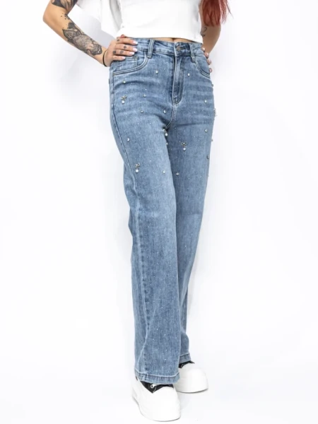 Blugi Dama RF047 ALBASTRU | MINA