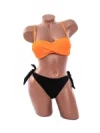 Costum de baie dama M131 PORTOCALIU | MEINA
