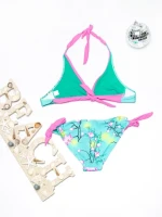 Costum de baie fete X66 VERDE | MEINA