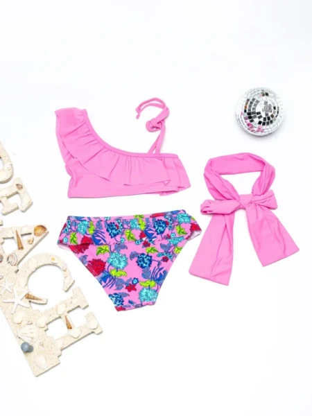 Costum de baie fete X26 ROZ | MEINA