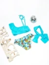 Costum de baie fete X26 ALBASTRU | MEINA