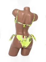 Costum de baie dama F550 VERDE NEON | MEINA