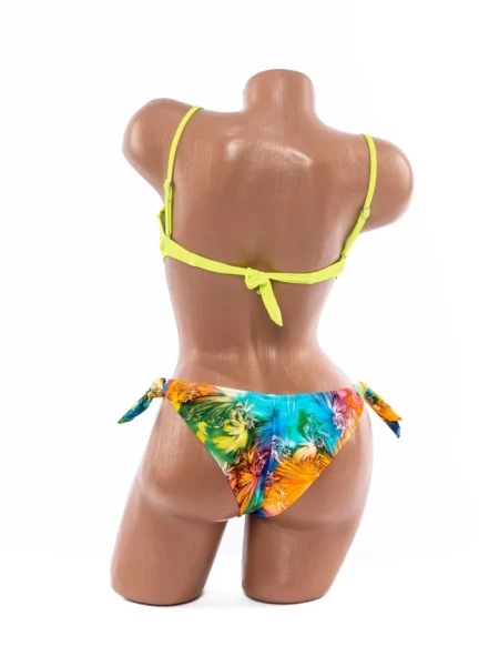 Costum de baie dama F339-1 VERDE NEON | MEINA