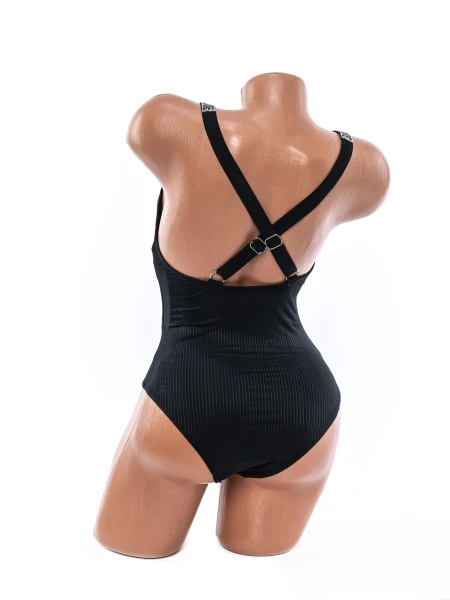 Costum de Baie Dama intreg Y08-1 Negru » meishop.life