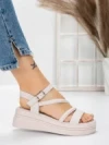 Sandale Dama cu Platforma 5HXS6 PINK | MEI