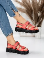 Sandale Dama cu Talpa Joasa 5HXS18 PINK | MEI
