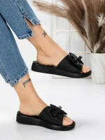 Papuci Dama cu Talpa Joasa 5XJ57 BLACK | MEI