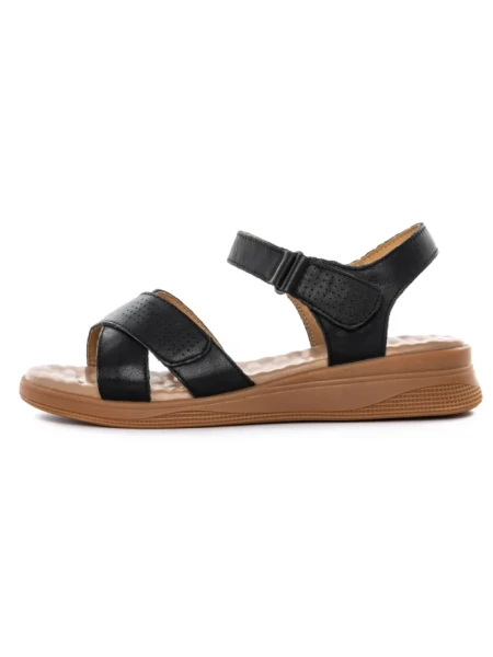 Sandale Dama din piele naturala 22108 BLACK | FORMAZIONE
