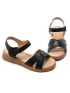 Sandale Dama din piele naturala 22108 BLACK | FORMAZIONE