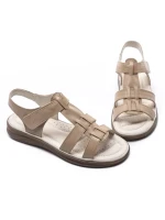 Sandale Dama din piele naturala 56681 APRICOT | BERLINER
