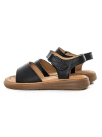 Sandale Dama din piele naturala 53301 BLACK | BERLINER