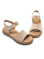 Sandale Dama din piele naturala 53301 APRICOT | BERLINER