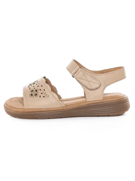 Sandale Dama din piele naturala 53308 APRICOT | BERLINER