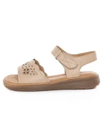 Sandale Dama din piele naturala 53308 APRICOT | BERLINER