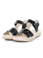 Sandale Dama din piele naturala 56685 BLACK | BERLINER