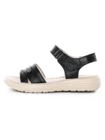 Sandale Dama din piele naturala 56685 BLACK | BERLINER