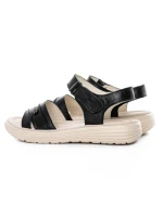 Sandale Dama din piele naturala 56685 BLACK | BERLINER