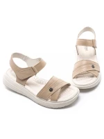 Sandale Dama din piele naturala 56685 APRICOT | BERLINER