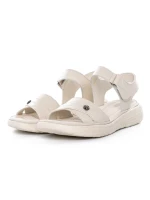 Sandale Dama din piele naturala 56685 CREAM | BERLINER