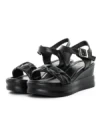 Sandale Dama din piele naturala 2718 BLACK | FORMAZIONE