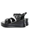 Sandale Dama din piele naturala 2718 BLACK | FORMAZIONE