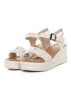 Sandale Dama din piele naturala 2718 CREAM | FORMAZIONE