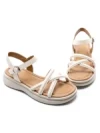 Sandale Dama din piele naturala 802 BEIGE | FORMAZIONE