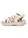 Sandale Dama din piele naturala 802 BEIGE | FORMAZIONE