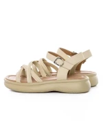Sandale Dama din piele naturala 802 YELLOW | FORMAZIONE