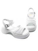 Sandale Dama din piele naturala K249-1 WHITE | FORMAZIONE