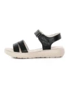 Sandale Dama din piele naturala 56687 BLACK | BERLINER