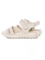 Sandale Dama din piele naturala 56687 CREAM | BERLINER