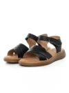 Sandale Dama din piele naturala 53303 BLACK | BERLINER